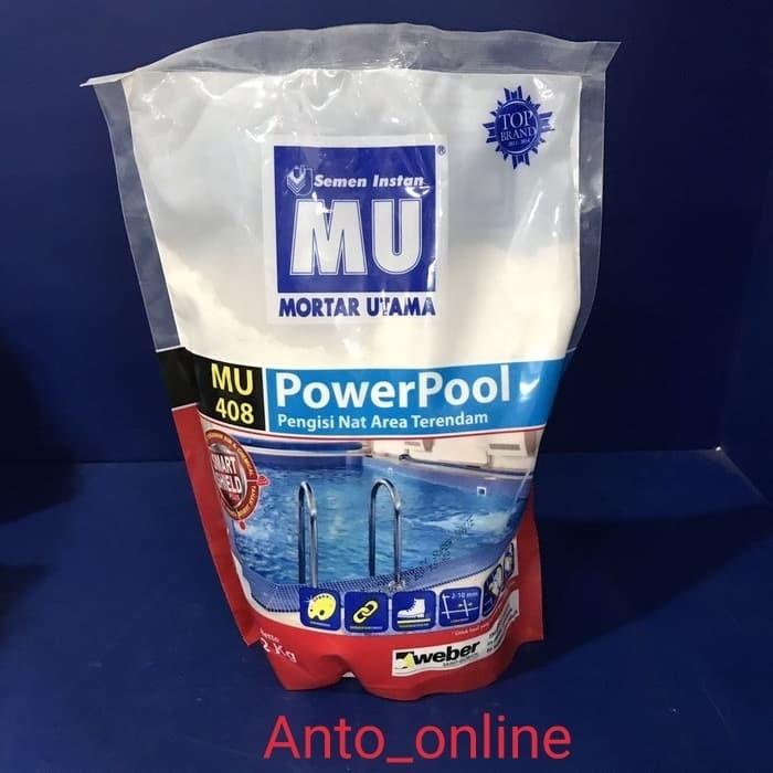 Mu 408 Power Pool Semen Nat Kolam Renang 2Kg