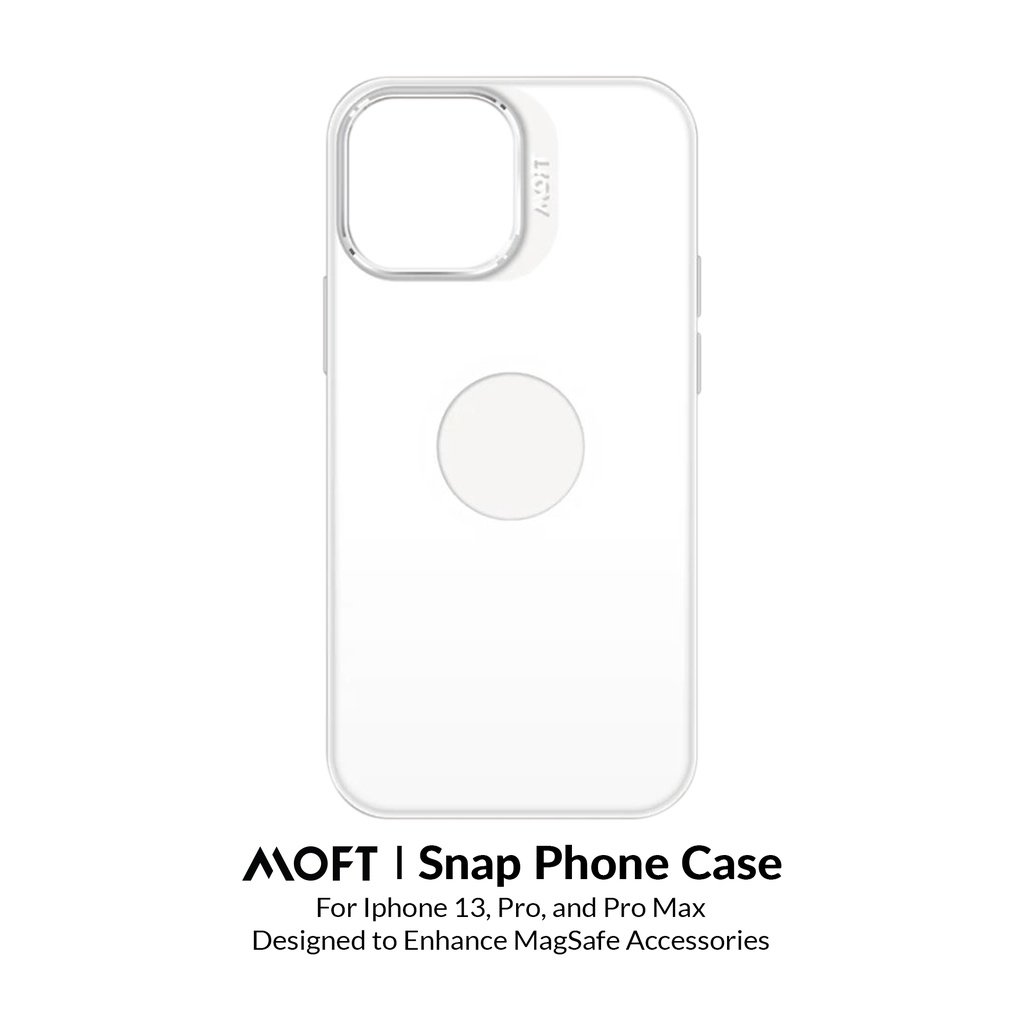 MOFT Snap On Case iPhone 13 Pro Max 13 Pro Magsafe Anti Yellow and Dust