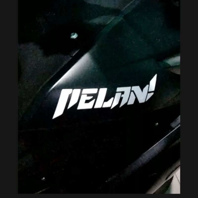 stiker motor cutting pelan new series kren kekinian anti air viral