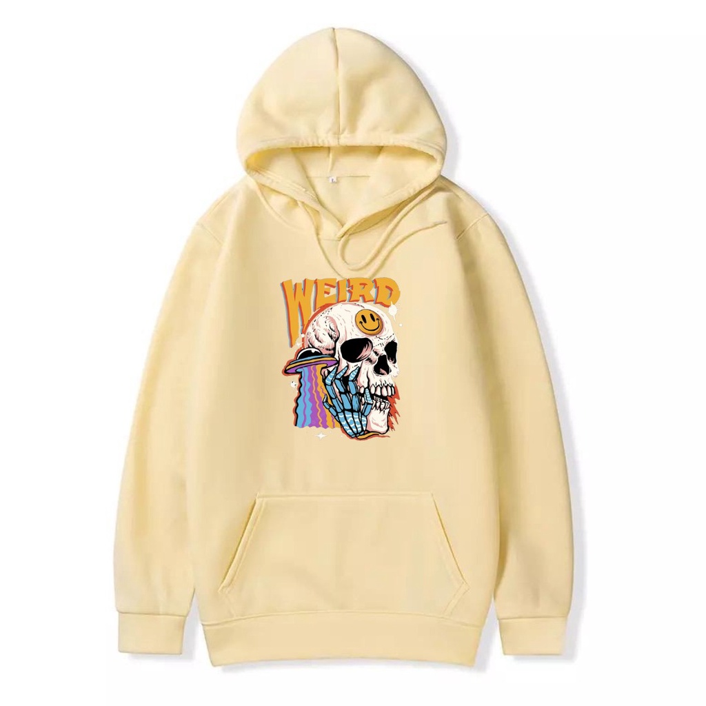 WEIRD HOODIE JUMPER PRIA WANITA Size M-XXL
