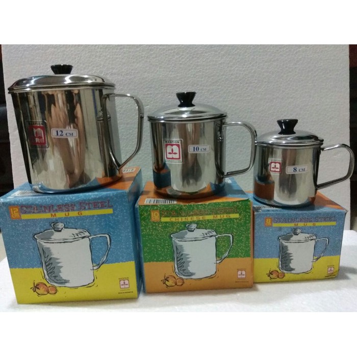 Mug stainless MASPION / Cangkir stainless / Gelas stainless