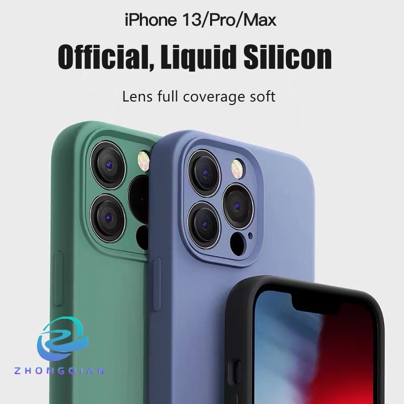 Case Pelindung Bahan Silikon Anti Jatuh Untuk Iphone 13 Pro Max