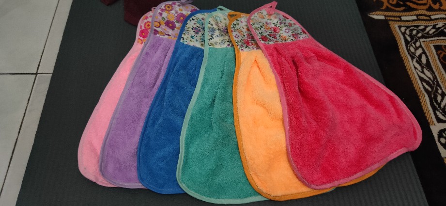 Lap Tangan / Handuk Tangan Microfiber Model Gantung