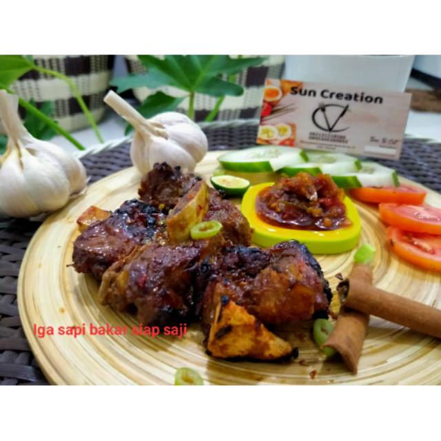 

FROZEN FOOD_ Iga sapi bakar/ goreng siap saji