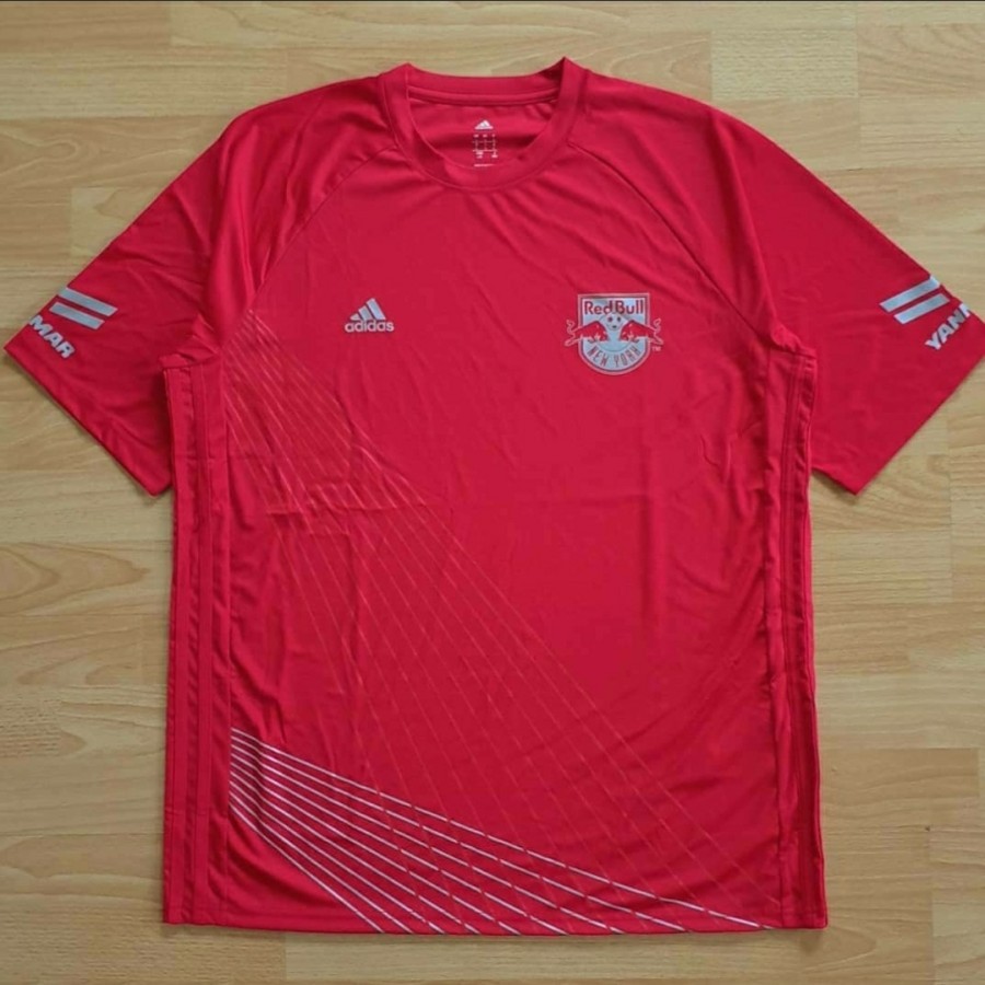 Jersey Red Bull New York Original Training 2017 Yanmar USA Amerika MLS Ori RB NY Langka Adidas
