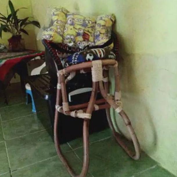 ➨Murah❉➨ Kursi bangku bonceng rotan motor skywave hayate vespa metik 95