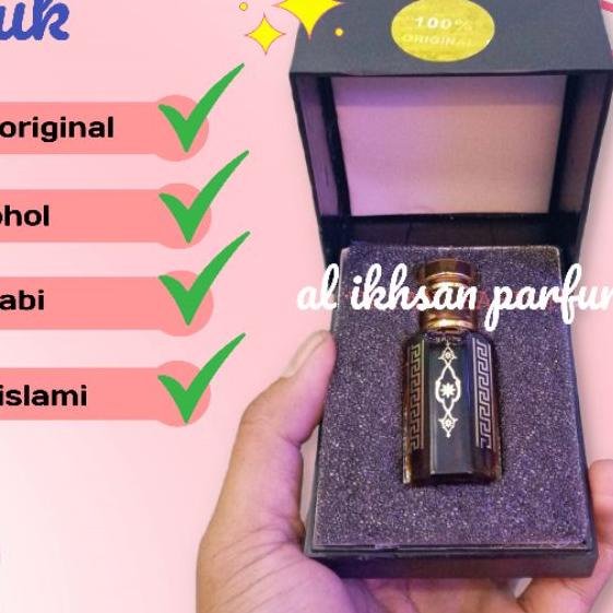 ➮ Parfum Arab Misik Hitam Kiswah Ka'bah Premium Ori Makkah KSA ➱