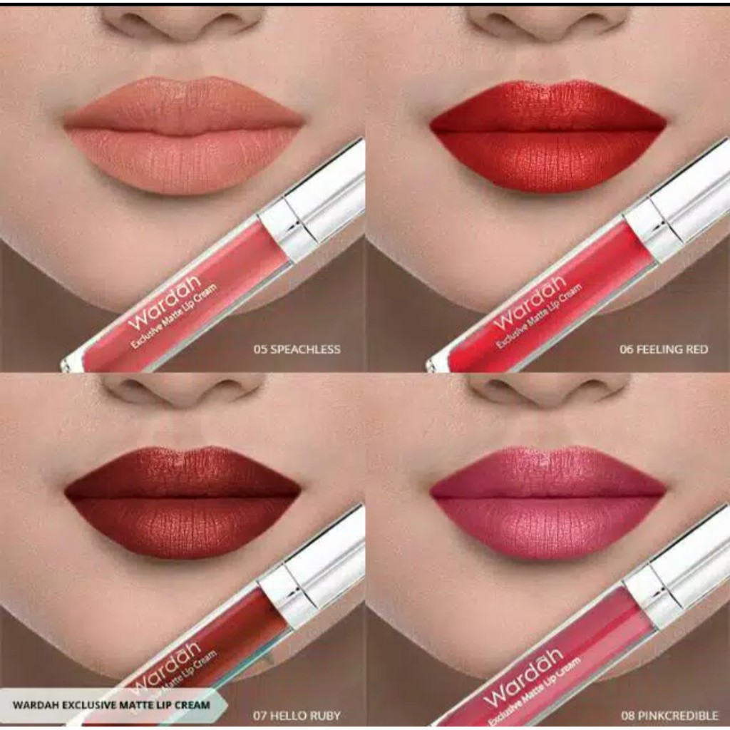 ❣️Rakkistore99❣️Wardah Exclusive Matte Lip Cream (100% Original)