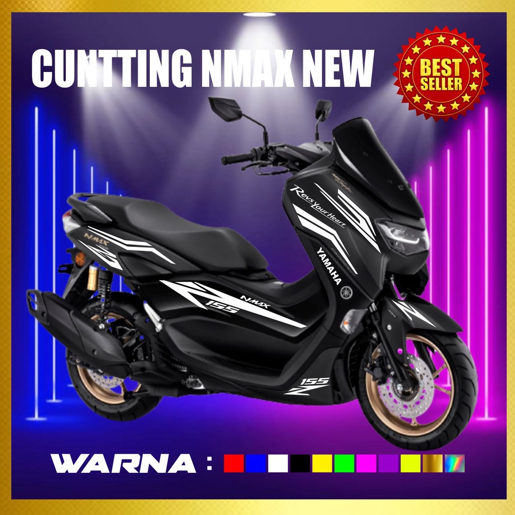 CUTTING STICKER NMAX NEW STICKER CUTTING NMAX BARU 2022