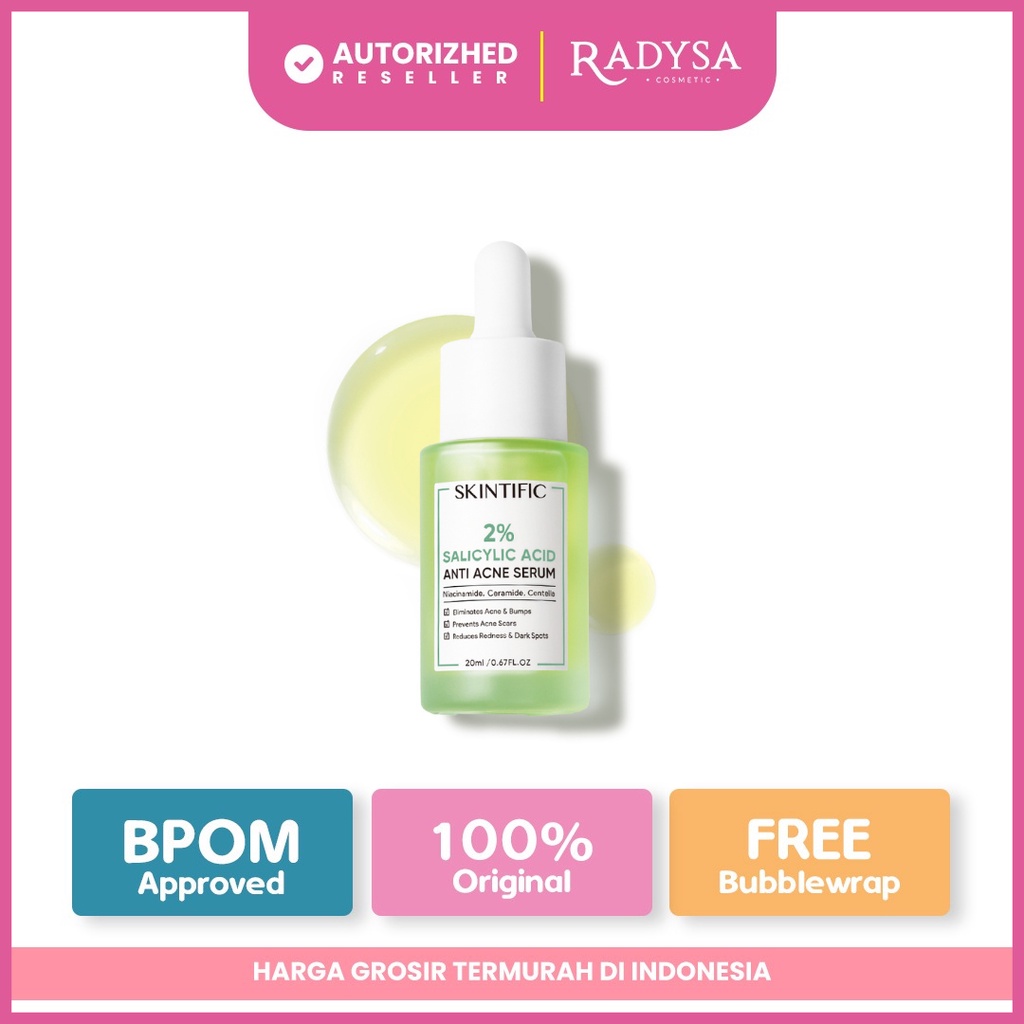 RADYSA - SKINTIFIC 2% Salicylic Acid Anti Acne Serum 【BPOM】