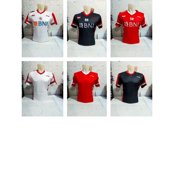 BAJU BADMINTON DEWASA/ATASAN BADMINTON L159 JERSEY BULUTANGKIS