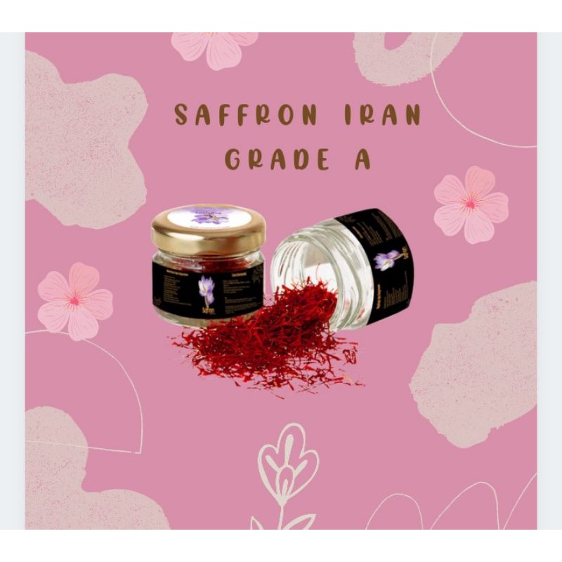 

SAFFRON IRAN 0,5 GRAM SUPER NEGIN (GRADE A) ORIGINAL DAN BERSERTIFIKAT