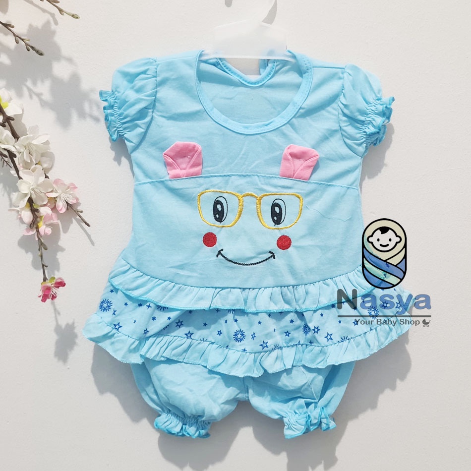 [N-041] Baju Bayi 0-6 bulan / setelan baju bayi perempuan TERBARU