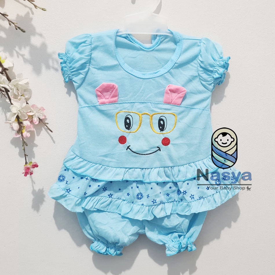 [N-041] Baju Bayi 0-6 bulan / setelan baju bayi perempuan TERBARU