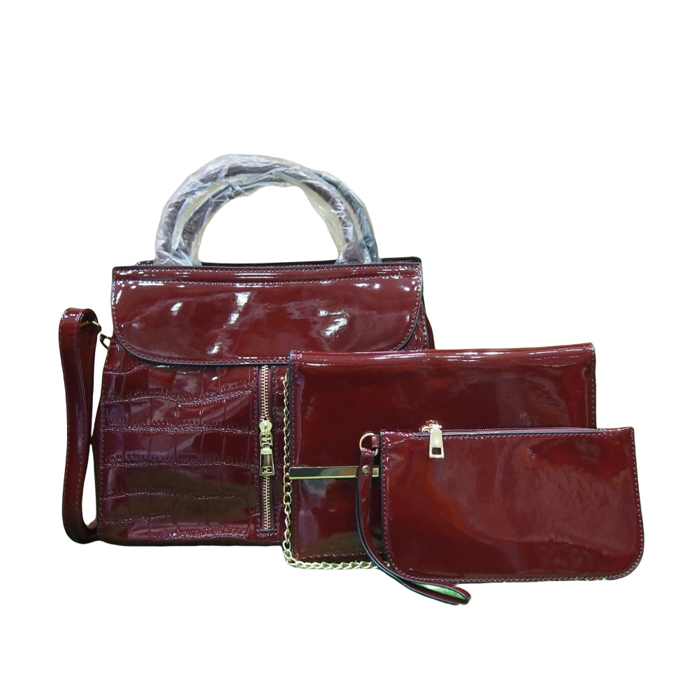 Auroraworld Tas Handbag Wanita 3 IN 1 / Tas Selempang / Handbag  Tas Kualitas Terbaik