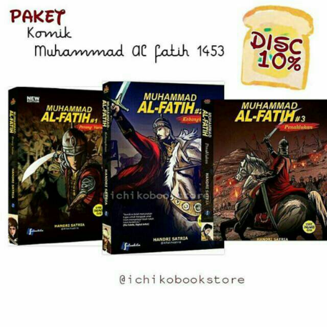 Komik Muhammad Al Fatih 1 , 2 dan 3/ Original/ Muhammad Al Fatih 1453