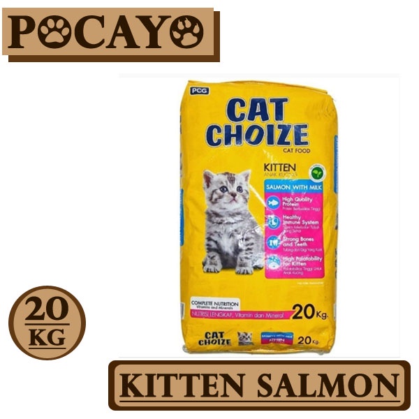 Cat Choize Kitten Salmon 20kg (Ekspedisi)