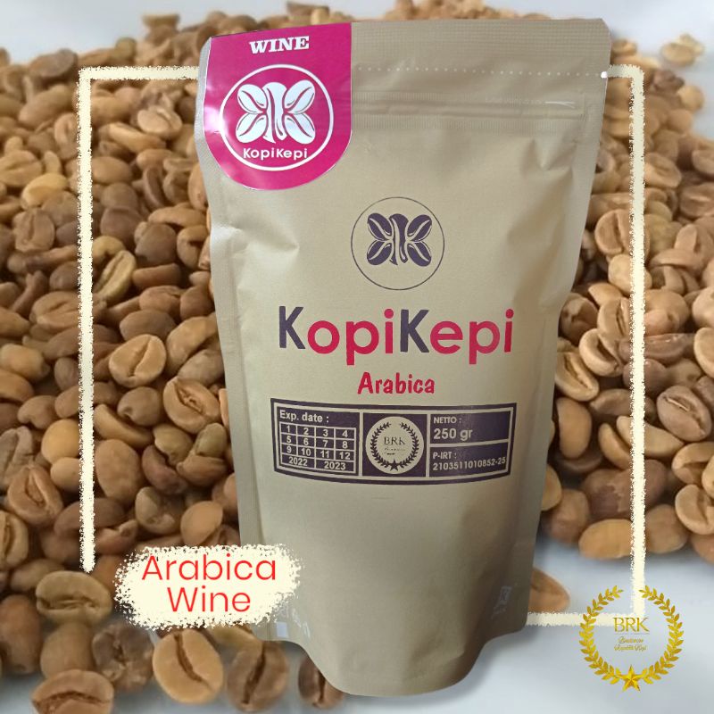 

Kopi Arabika Wine 250 gram