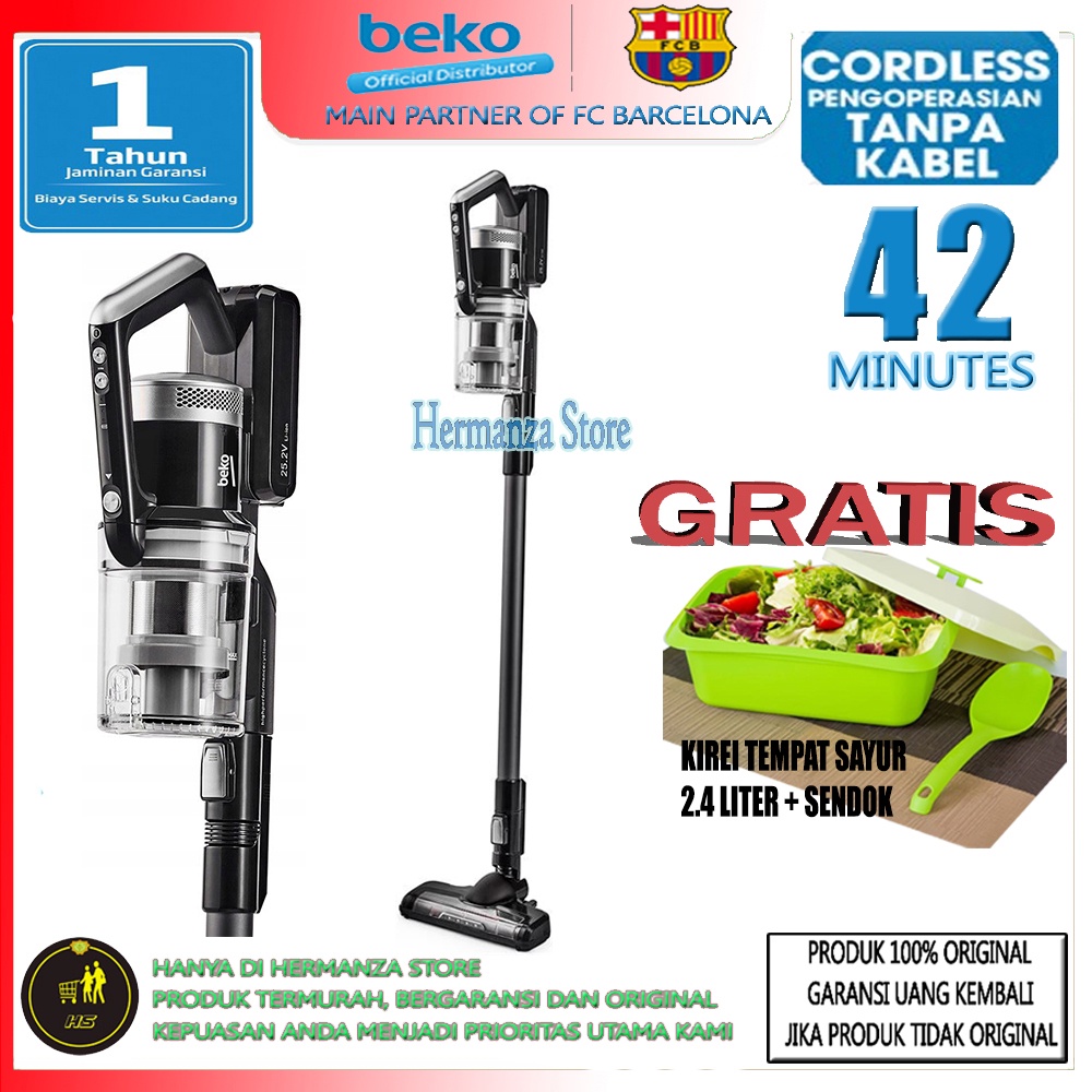 Beko VRT-70925-VB / VRT70925VB Cordless Power Stick Vacuum vacum Cleaner Tanpa Kabel