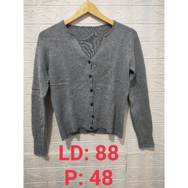Cardigan Rajut Preloved/Thrift Shop dan Atasan Wanita (001)-5