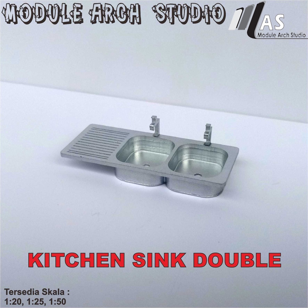 Maket Kitchen Sink - Miniatur Sink - Maket Dapur