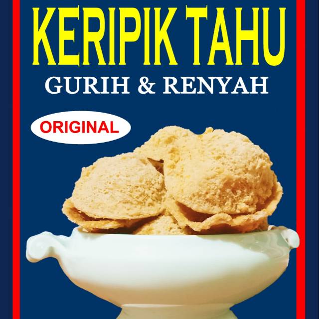 

keripik tahu bulat renyah gurih