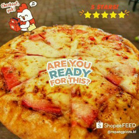 

New Frozen Pizza Beef Blackpepper By Ropang Pizza