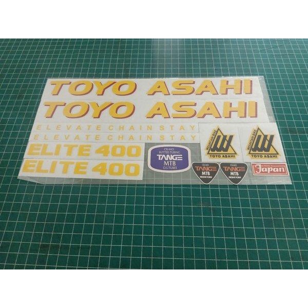 Stiker Toyo Asahi Elite 400 Pasti Ready