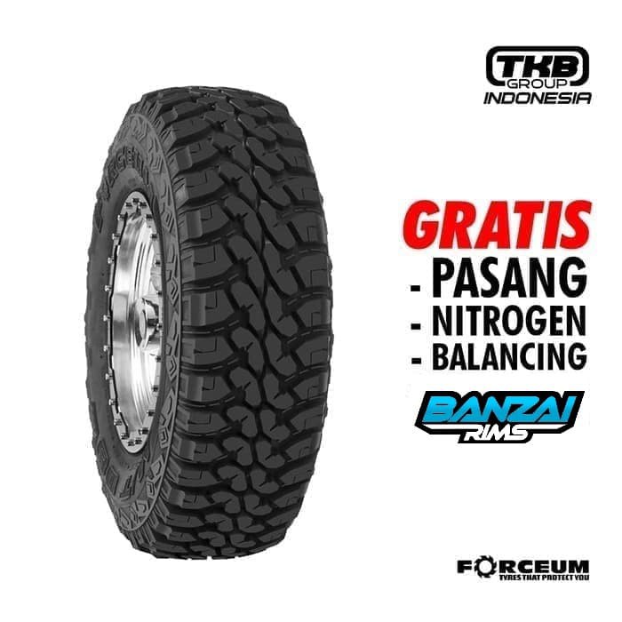 Jual Ban Mobil Off Road Ukuran 235/75 R15 FORCEUM M/T 08 PLUS Ban Pacul Ring 15