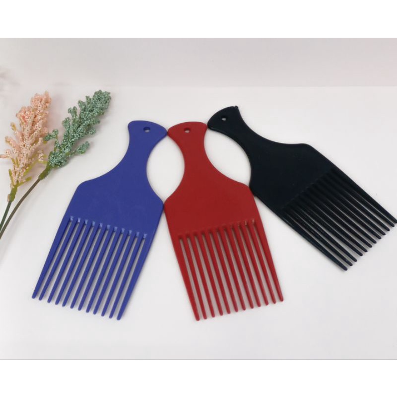 Sisir Rambut Garpu Besar Isi 1pcs  Sisir Rambut Garpu  Doff Warna