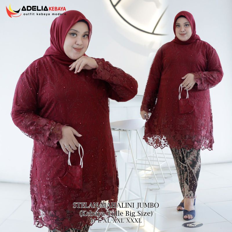 SET TUNIK MAHALINI JUMBO//KODE ADK