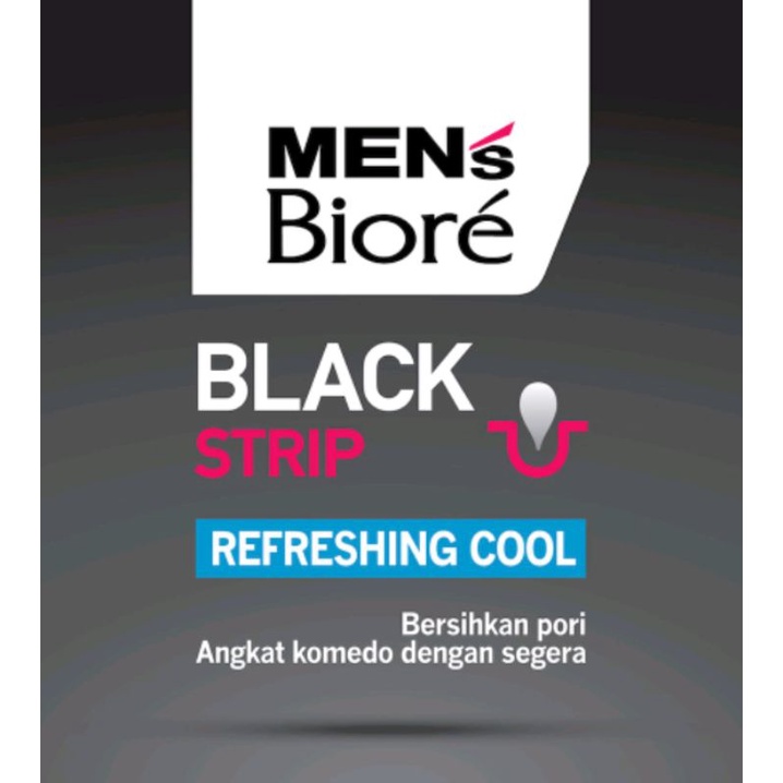 Biore Men's Black Charcoal Pore Pack