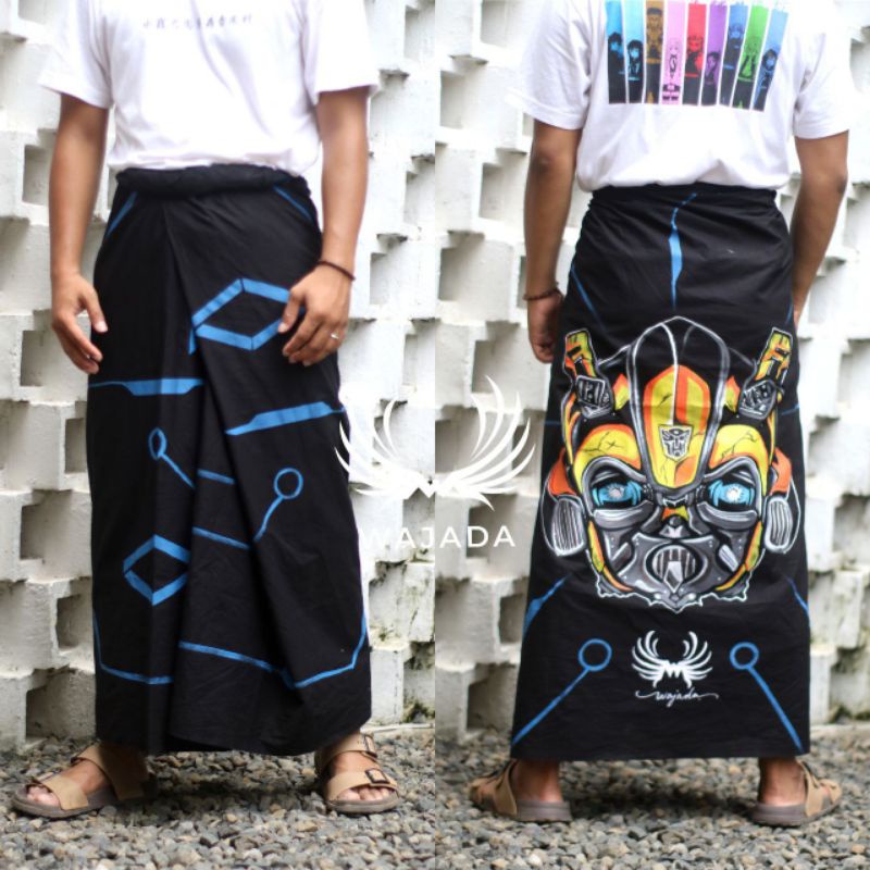 SARUNG LUKIS ROBOT BUMBLE BEE CYBER-PUNK TRANSFORMER