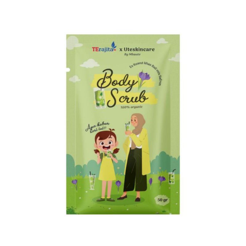 Body Scrub Es Kuwut Uteskincare Terajita
