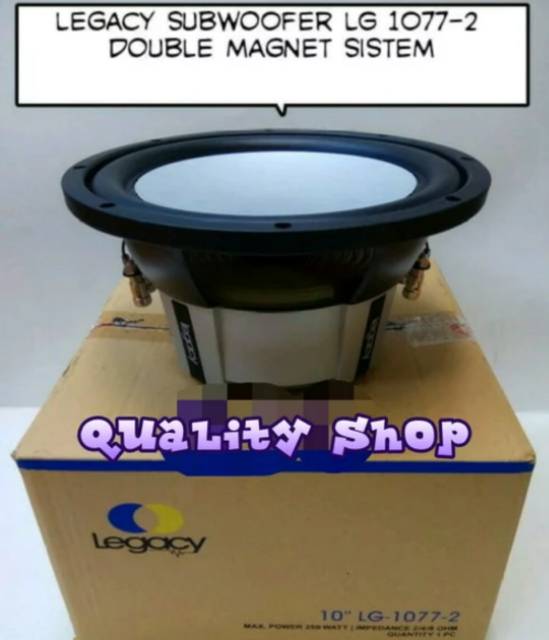 Subwoofer legacy 10 inch LG-1077 seri tertinggi