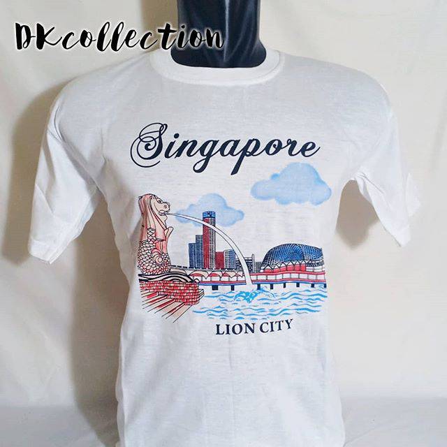 Kaos singapore kaos Singapura baju singapore Souvenir Singapore baju Singapura SOUVENIR singapore