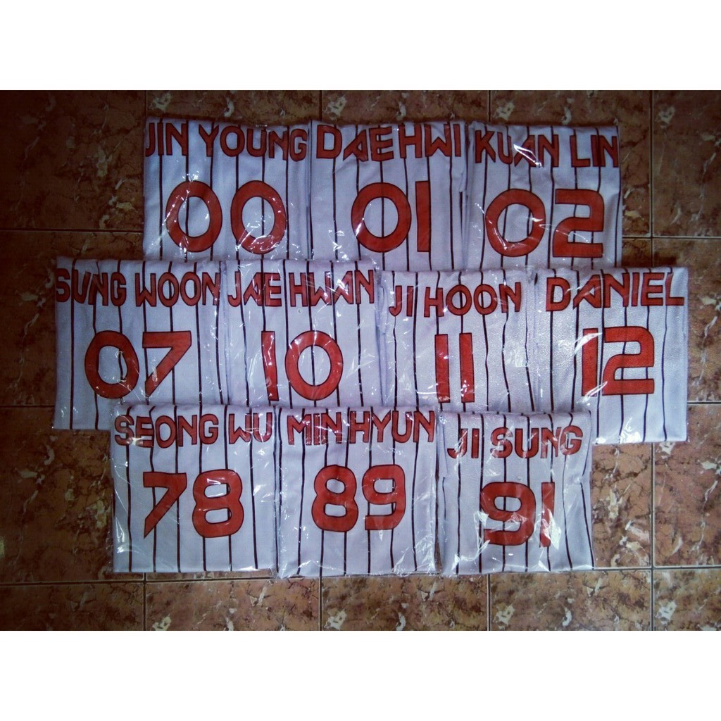 JERSEY WANNA ONE DAE HWI