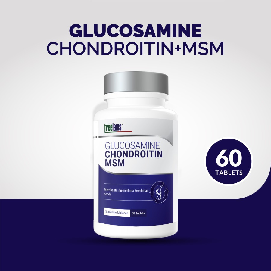 Treelains Glucosamine Chondroitin MSM - Isi 60 Tablet