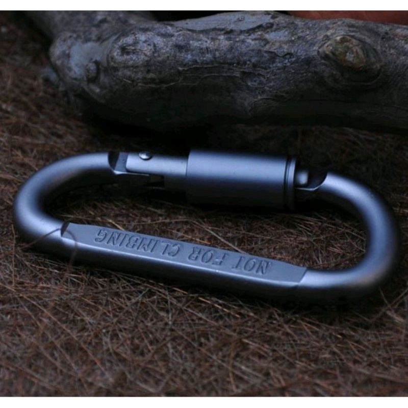 Carabiner Aksesoris Aluminium / Gantungan Tas