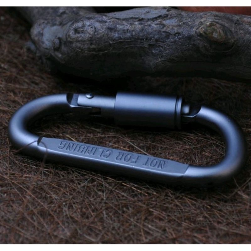 Carabiner Aksesoris Aluminium / Gantungan Tas