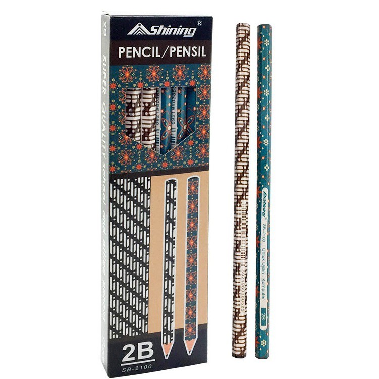 

Shining Pensil 2B Batik Set 12 Pc ( SB-2100 )