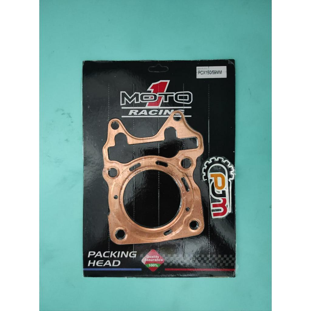 PAKING HEAD TEMBAGA PCX150 VARIO150 59/60/61/63MM MOTO1