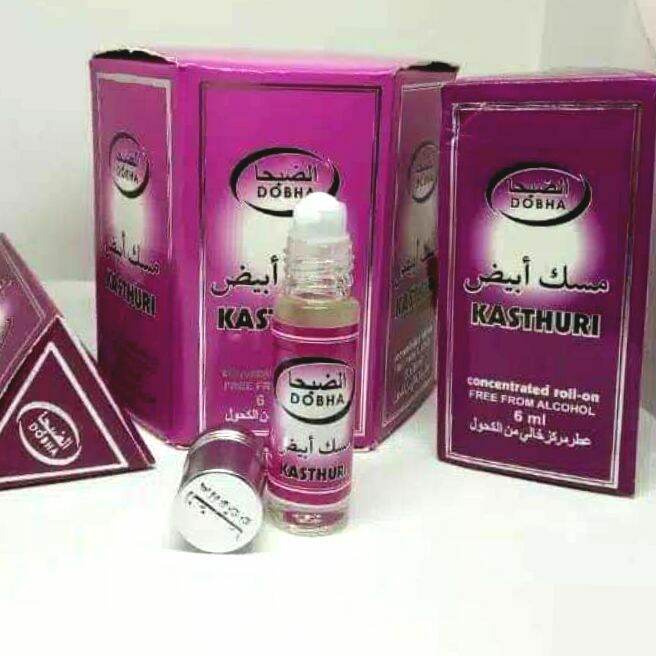 KASTHURI / Misik Abyadh Parfum DOBHA Kemasan 6ml Roll On Non Alkohol