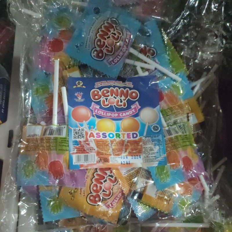 benno loli lollipop candy assorted