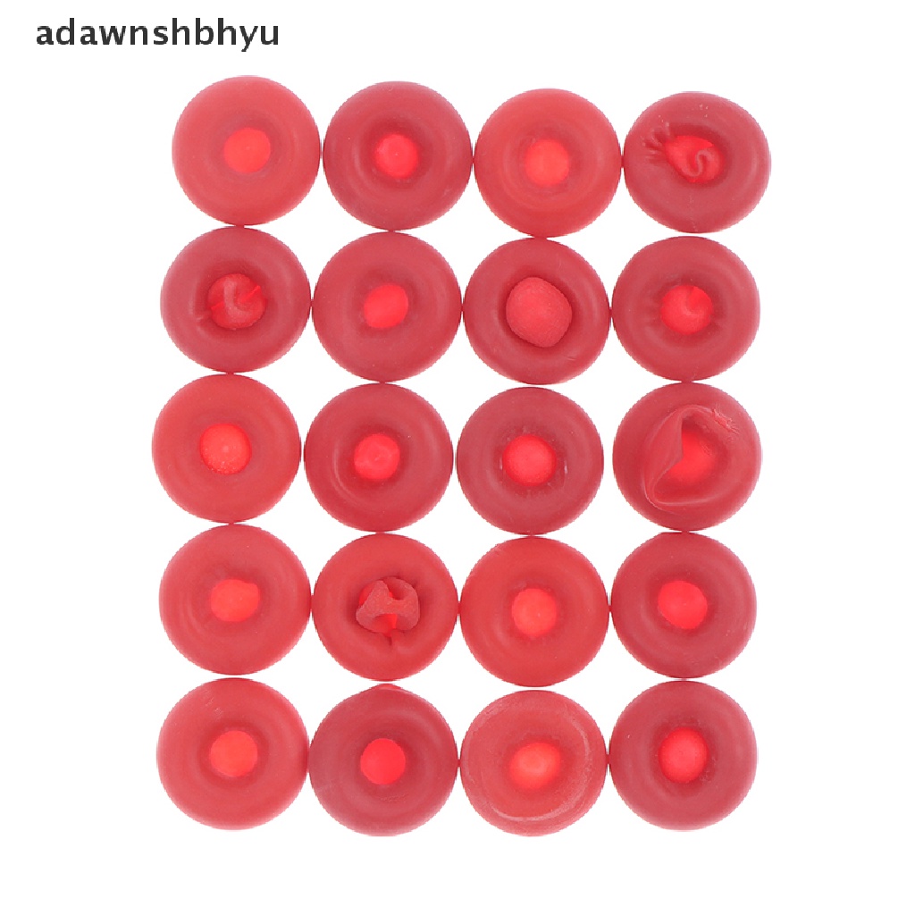 Adawnshbhyu 20Pcs Caulking Gun Nozzle Cap Red Caulk Saving Cap Caulk Sealer Saver