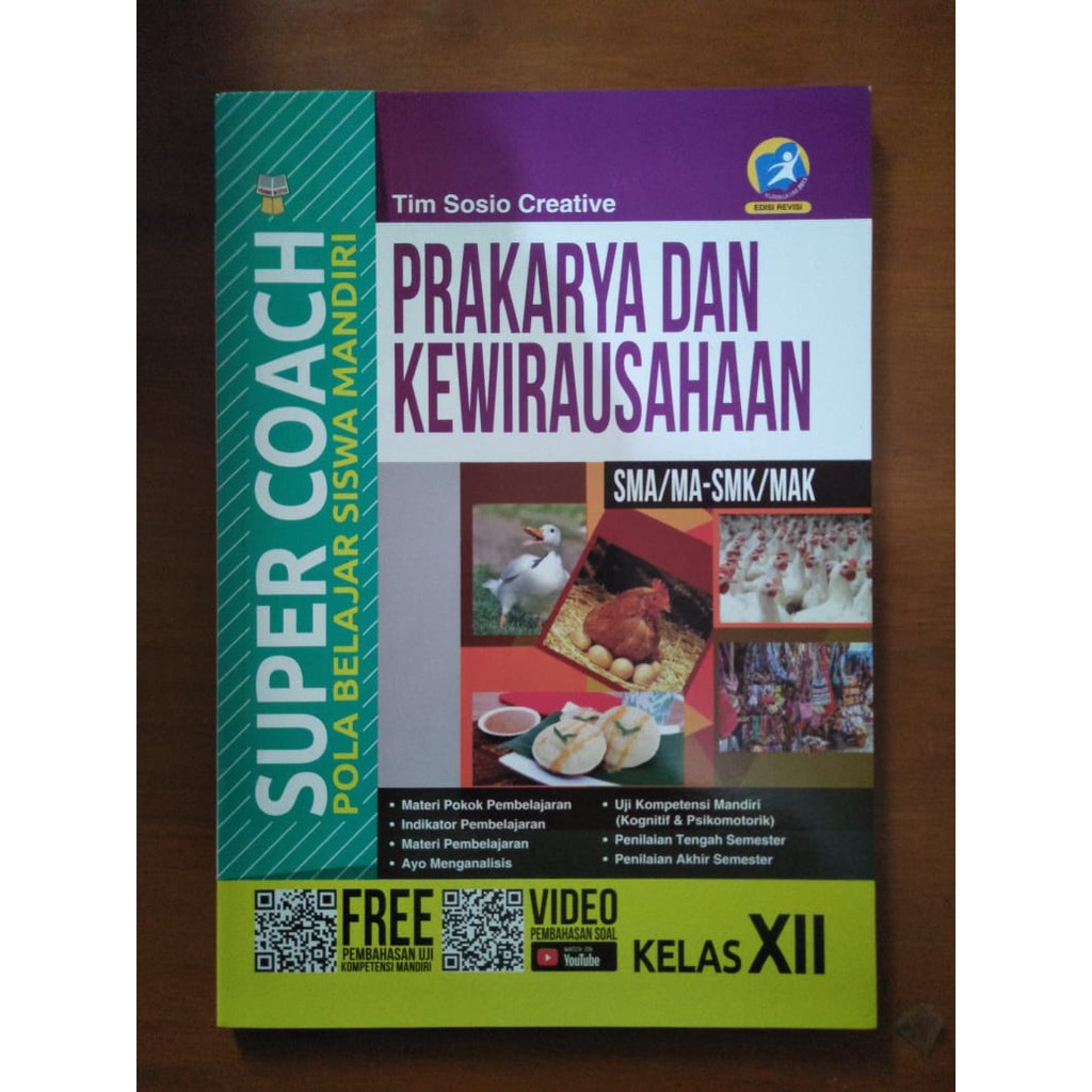 Buku Soal Sma Ringkasan Dan Latihan Soal Prakarya Dan Kewirausahaan Sma Ma Smk Mak Kelas Xii Shopee Indonesia