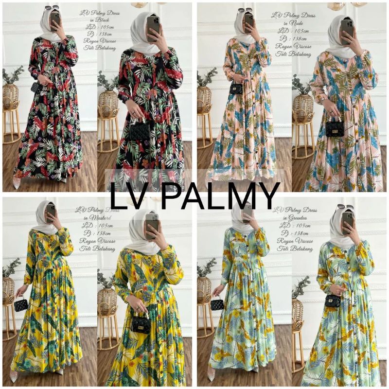 LV PALMY DRESS GAMIS