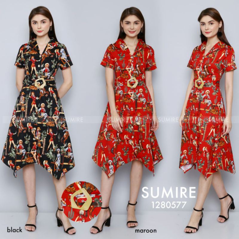 Sumire dress wanita 1280577