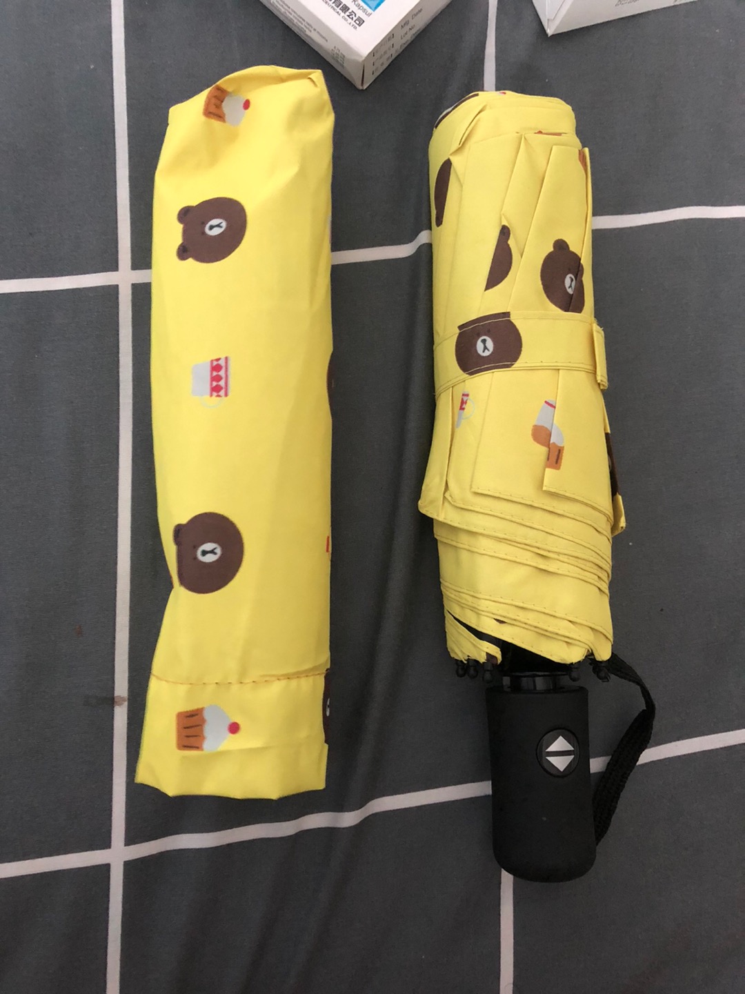 Tabasa Payung Lipat Otomatis Cupcakes Bear