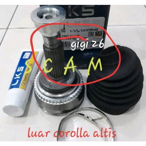 Jual Cv Joint Luar As Kopel Luar Toyota Corolla Altis Sampai Shopee Indonesia